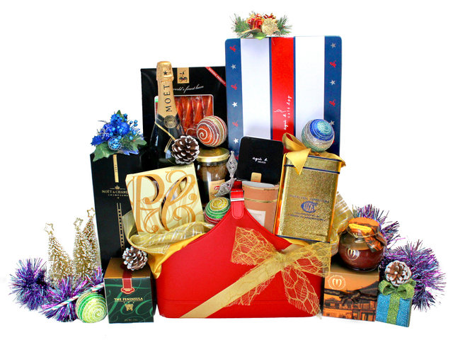 Christmas Gift Hamper - Christmas Deluxe Food Gift Hamper N18 - L104839 Photo