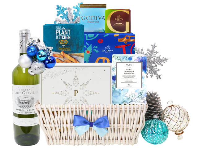 Christmas Gift Hamper - Christmas Fancy Joyous Picnic Gift Hamper XC06 - XH1101A3 Photo