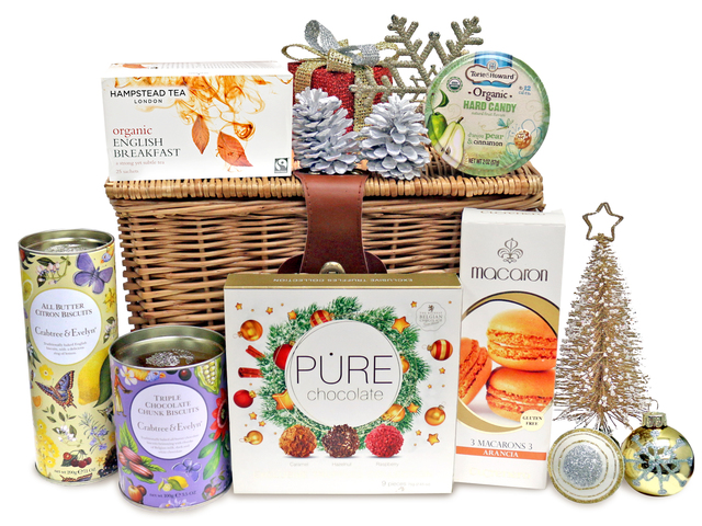 Christmas Gift Hamper - Christmas Gift Basket S32 - L36666983 Photo