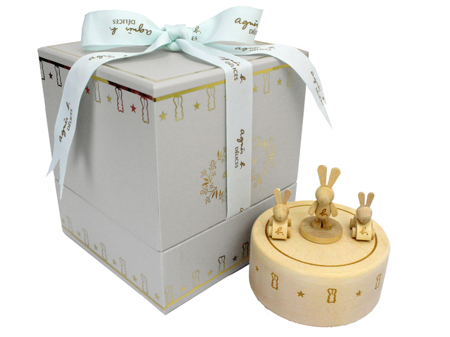 Gift Accessories - agnès b. Dèlices Fancy b. Lapin Music Box - L36509584 Photo