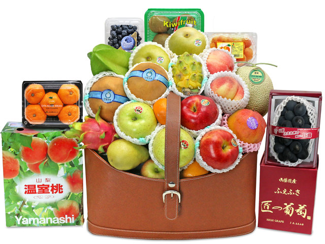 Mid-Autumn Gift Hamper - Mid Autumn Luxury Fruit Hamper FH181 - L76608353 Photo