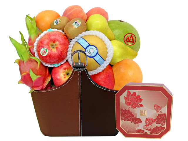 Mid-Autumn Gift Hamper - Mooncakes MAF Fruit Hamper MR13 - MH0917A1 Photo