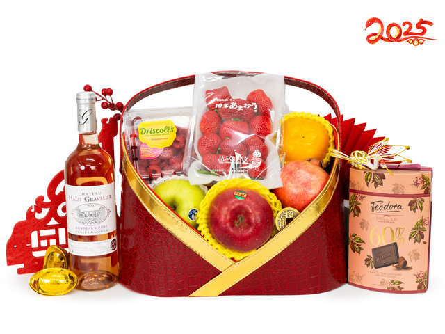 新年果籃Hamper - 新年美食水果禮籃 Hampers FH237 - CH21129B8 Photo