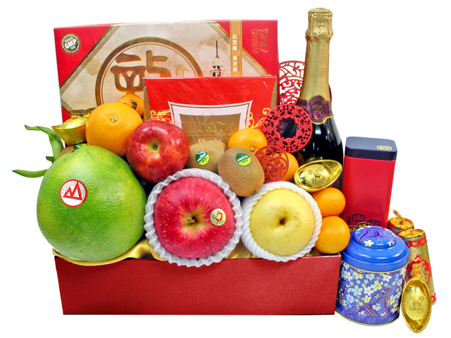 新年果籃Hamper - 農曆新年禮物籃  N19 - L3101418 Photo